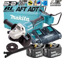Makita DGA900PT2 (2x5,0Ah) leņķa slīpmašīna