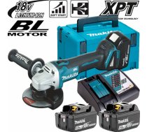 Makita DGA504RT3J (3x5,0Ah) leņķa slīpmašīna