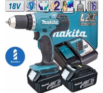 Makita DDF453RFE (2x3,0Ah) urbjmašīna / skrūvgriezis