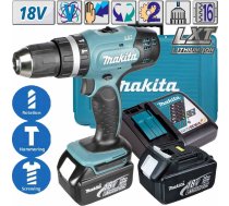 Makita DHP453RFE (2x3,0Ah) triecienurbjmašīna / skrūvgriezis