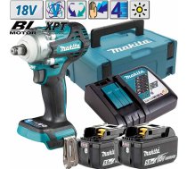 Makita DTW300RTJ (2x5,0Ah) uzgriežņu atslēga