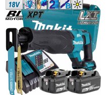 Makita DJR187RTE (2x5,0Ah) zobenzāģis + ACC