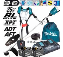 Makita DUR369APT2 (2x5,0Ah) trimmeris + ACC