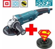Makita GA6021CF01 leņķa slīpmašīna + super flancis