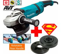 Makita GA9040RF01 leņķa slīpmašīna + super flancis