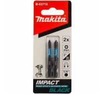 Makita B-63719 IMPACT BLACK sitāmie uzgaļi PH1 x 50mm (2gb)