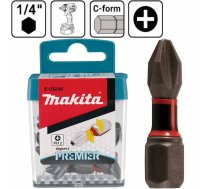 Makita E-03246 IMPACT PREMIER sitāmie uzgaļi PH2x25mm 1/4" (15gb)
