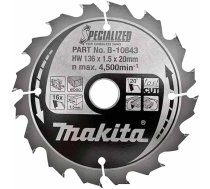 Makita B-10643 disks kokam 136x20mm 16z