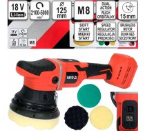 YATO YT-82925 orbitālā pulējamā slīpmašīna + ACC