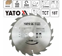 YATO YT-6063 disks kokam 185x20mm 18z