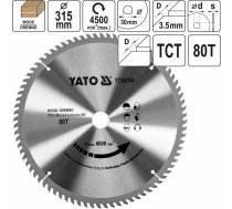 YATO YT-60794 disks kokam 315x30mm 80z
