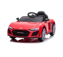 Bērnu elektromobīlis, elektroauto - AUDI R8 (SARKANS) - 12v ar pulti