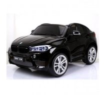 Bērnu elektromobīlis, elektroauto - BMW X6M XXL versija (MELNS) - 12v ar pulti