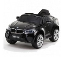 Bērnu elektromobīlis, elektroauto - BMW X6M (MELNS) - 12v ar pulti