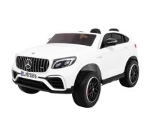 Bērnu elektromobīlis, elektroauto - Mercedes GLC 63s (BALTS) - 12v ar pulti