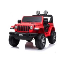 Bērnu elektromobīlis, elektroauto - Jeep Rubicon 4x4 (SARKANS) - 12v ar pulti