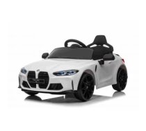 Bērnu elektromobīlis, elektroauto - BMW M4 (BALTS) - 12v ar pulti