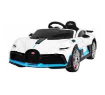 Bērnu elektromobīlis, elektroauto - Bugatti Divo (Balts) - 12v ar pulti