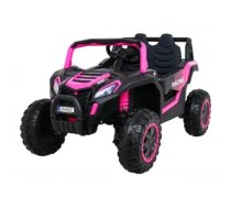 Bērnu elektromobīlis, elektroauto - Buggy UTV 2000M Racing (Rozā) - 12v ar pulti