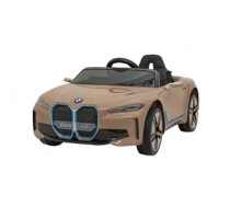 Bērnu elektromobīlis, elektroauto - BMW I4 (Zelta) - 12v ar pulti