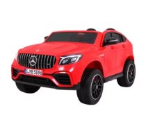 Bērnu elektromobīlis, elektroauto - Mercedes GLC 63s (Sarkans) - 12v ar pulti
