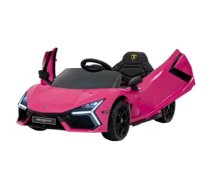 Bērnu elektromobīlis, elektroauto - Lamborghini Revuelto (Rozā) - 12v ar pulti