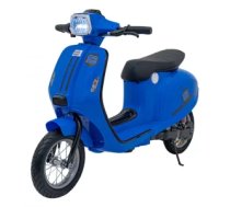 Bērnu elektromobīlis, elektroauto - Scooter Retro 23 (Zils) - 12v ar pulti