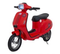 Bērnu elektromobīlis, elektroauto - Scooter Retro 23 (Sarkans) - 12v ar pulti