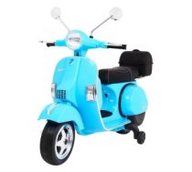 Bērnu elektromobīlis, elektroauto - VESPA Scooter (Zils) - 12v ar pulti