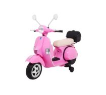 Bērnu elektromobīlis, elektroauto - VESPA Scooter (Rozā) - 12v ar pulti
