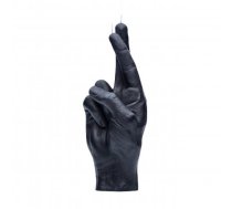 CandleHand Crossed Fingers Candle Svece Black