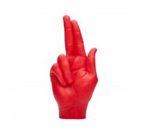 CandleHand Gun Fingers Candle Svece Red
