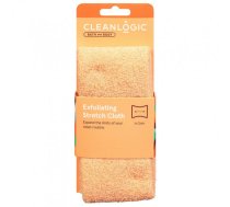 Cleanlogic Bath & Body Exfoliating Stretch Cloth Izstiepjams ķermeņa tīrīšanas sūķlis Coral