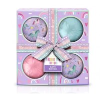 Baylis & Harding Beauticology From Me To You Bath Bombs Gift Set Vānnas bumbu komplekts bērniem 4x120g