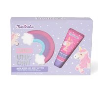 Martinelia Little Unicorn Bath Bomb & Body Lotion Gift Set Ķermeņa kopšanas komplekts bērniem Komplekts