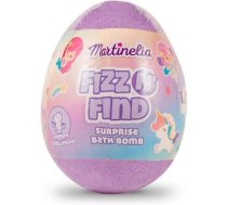 Martinelia Fizz N' Find Surprise Bath Bomb Vannas bumba bērniem ar pārsteigumu iekšā Purple