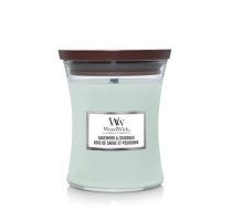 WoodWick Sagewood & Seagrass Candle Svece Medium