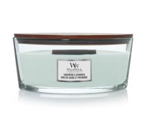 WoodWick Sagewood & Seagrass Candle Svece Heartwick