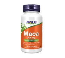 NOW Foods Maca 500mg Uztura bagātinātājs 100 kapsulas