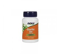 NOW Foods Garlic Oil 1500 mg Ķiploku eļļu 100 kapsulas