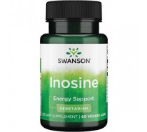 SWANSON Inosine Energy Support Inozīns 60 kapsulas