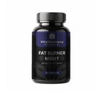 Vitalharmony Fat Burner Night Uztura bagātinātājs 60 kapsulas