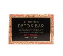 18.21 Man Made Detox Bar Deep Cleansing Soap Sweet Tobacco Dziļi attīrošas ziepes 198g