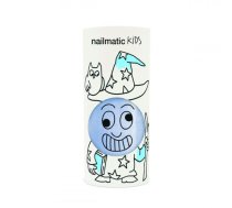 Nailmatic Kids Merlin Shimmer Pearly Blue Water-Based Nail Polish For Kids Nagu laka 8ml