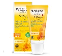 Weleda Calendula Baby Weather Protection Balm Bērnu aizsargkrēms pret vēju un aukstumu ar kliņģerītēm 30ml