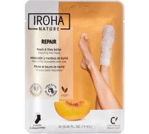 IROHA Repairing Peach Foot Socks Barojoša maska pēdām ar ar persiku ekstraktu 1gab.