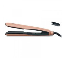 OSOM Professional Digital Hair Straightener Matu taisnotājs ar melnām keramikas plāksnēm Rose gold