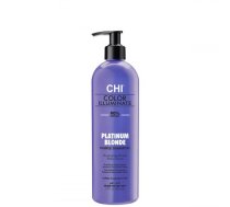 CHI Ionic Color Illuminate Platinum Blonde Shampoo Krāsu atjaunojošs šampūns 355ml