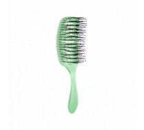 Olivia Garden iDETANGLE Pride Brush Elastīga matu suka Green