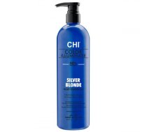 CHI Ionic Color Illuminate Silver Blonde Shampoo Krāsu atjaunojošs šampūns 355ml